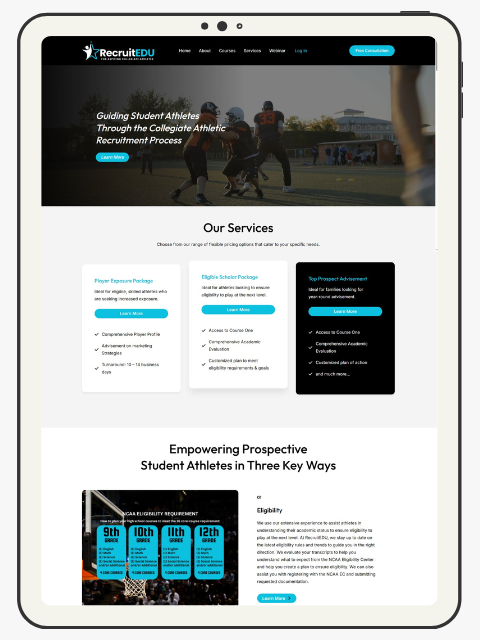 Athletic Recruitment Education